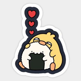 Onigiri Love Sticker